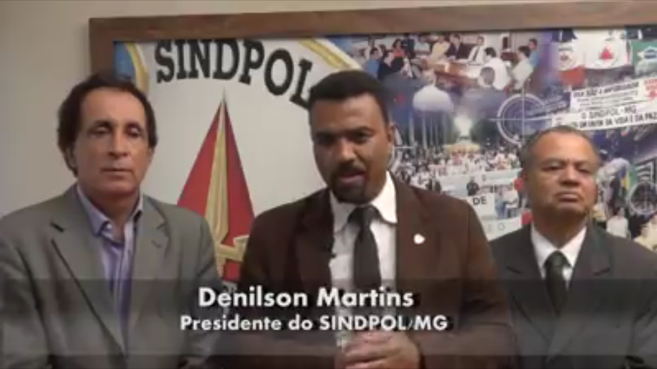 Denilson Martins, presidente SINDPOL...